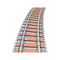 Ballast Plaat R104 Set - 8 stuks voor 8 R104 bochten